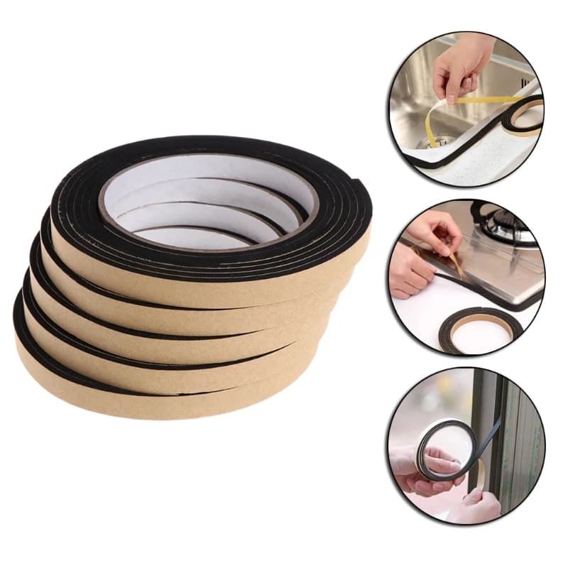 5 pièces 2M cuisinière à gaz pour cuisinière fente bande antisalissure bande d'étanchéité bande cuis