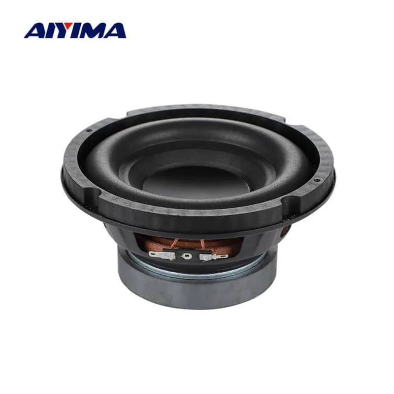 AIYIMA 1 pièces 6.5 pouces 4 Ohm 40W caisson de basses haut-parleurs caisson de basses son haut-parl