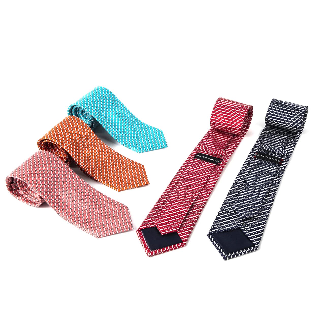 Tailleur Smith 100% cravates en soie pour hommes cravate faite à la main avec motif Animal cravate f