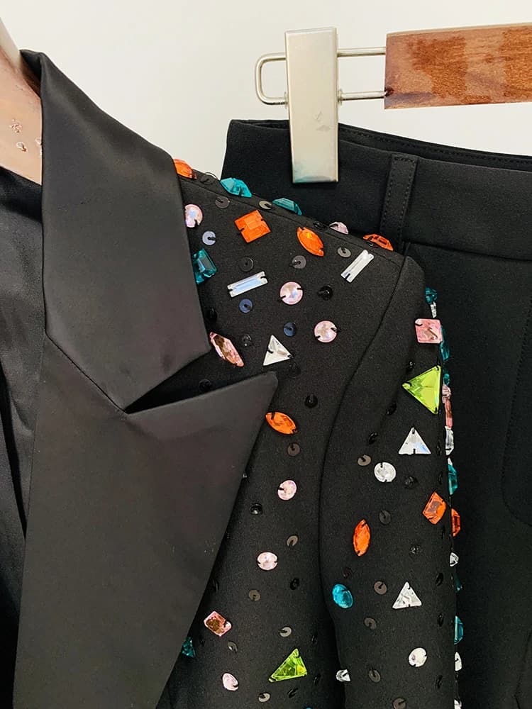 Ensemble de costume de mode de haute couture 2026, nouvelle collection, pour femmes, coupe ajustée, 