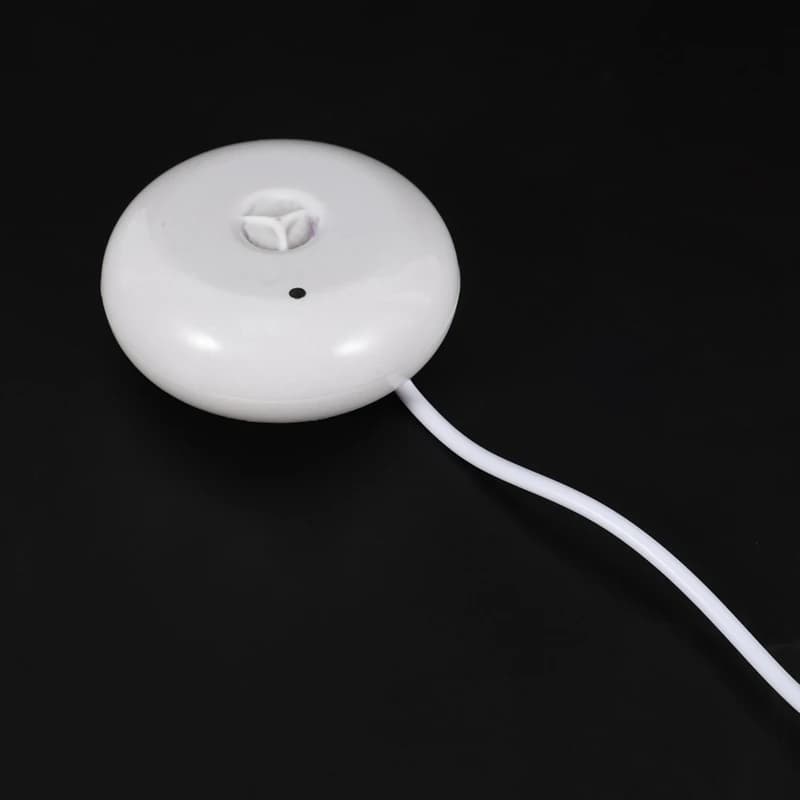 Mini humidificateur portable USB blanc, supporter ficateur d'air créatif, bureau