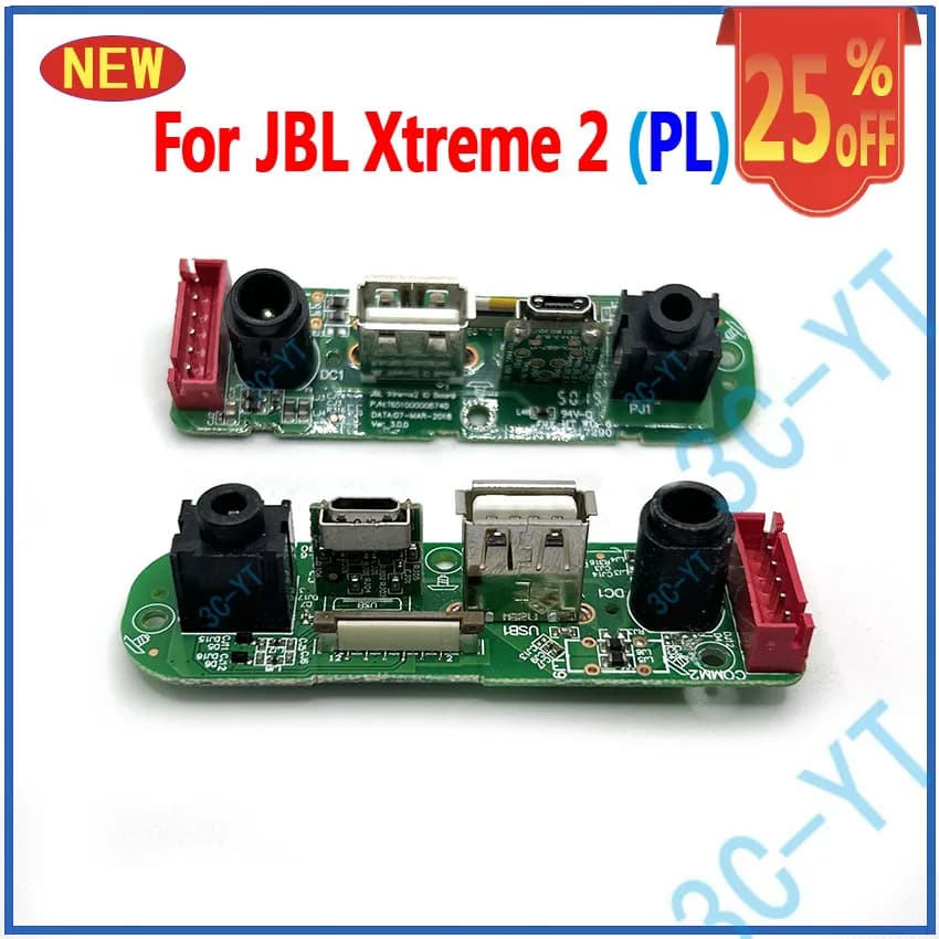 Haut-parleur Bluetooth Original pour JBL Xtreme2 PL, 1 pièce, carte de chargement Micro puissance US