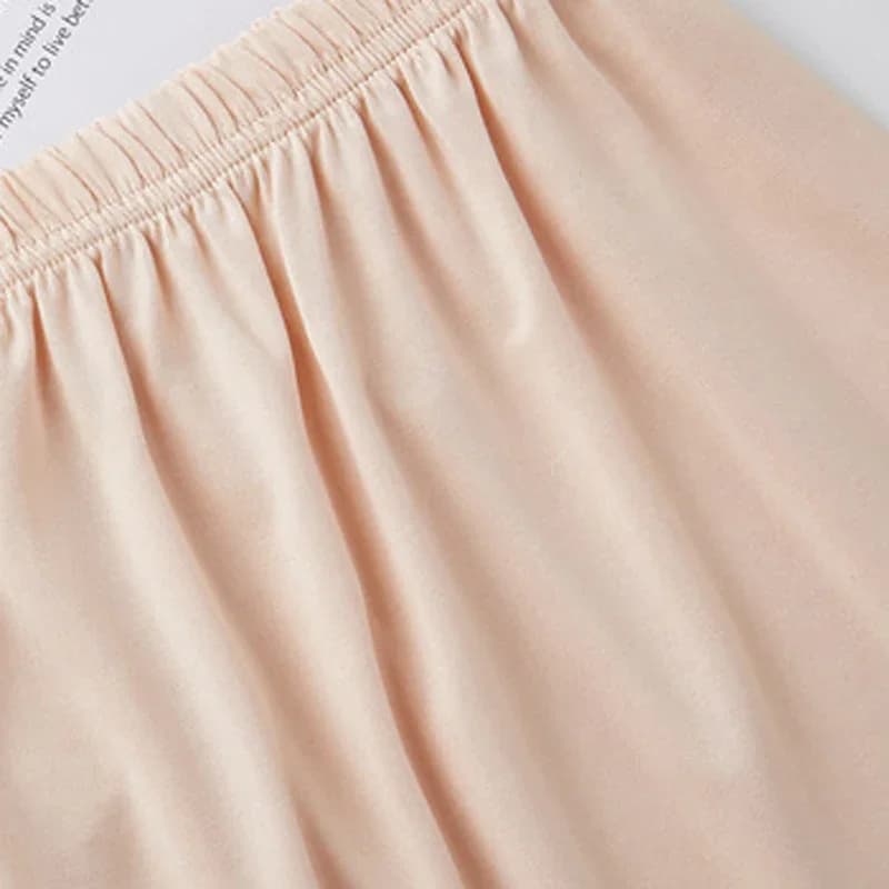 Femmes jupe Extender genou dentelle Slip longueur creuse a-ligne demi-extension