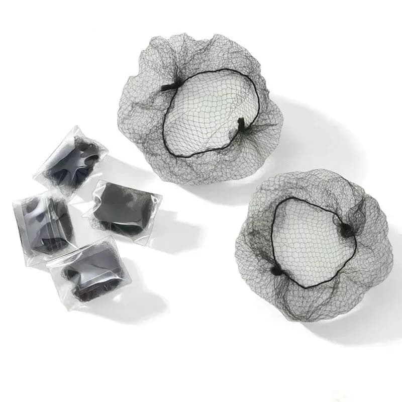 10/20/30/50 pièces filet à cheveux en Nylon Durable pour chignon outil de coiffure filet à cheveux n