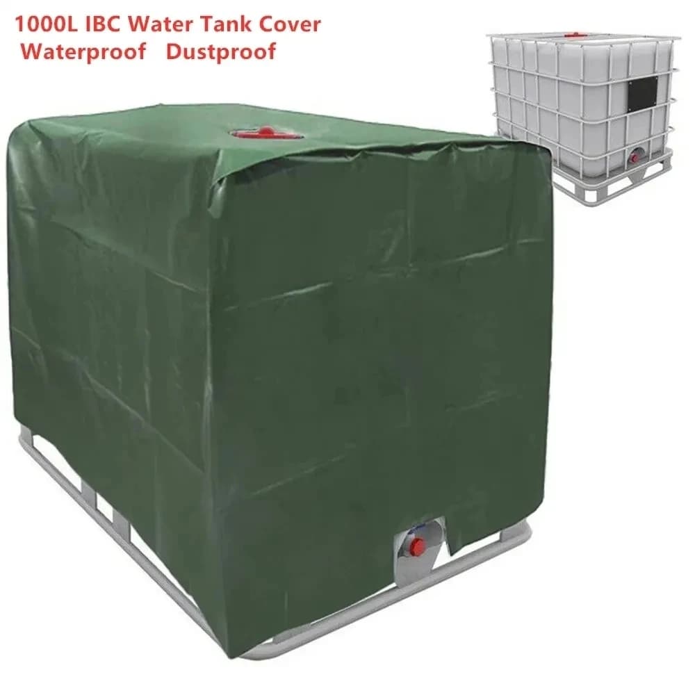 Juste de protection pour conteneur de jardin, fourre-tout IBC, imperméable, anti-poussière, crème so