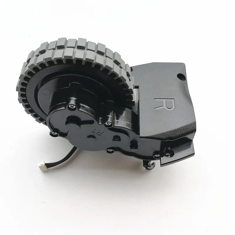 Ensemble moteur de roue droite gauche pour aspirateur robot SilverCrest SSRA1, pièces de rechange, m