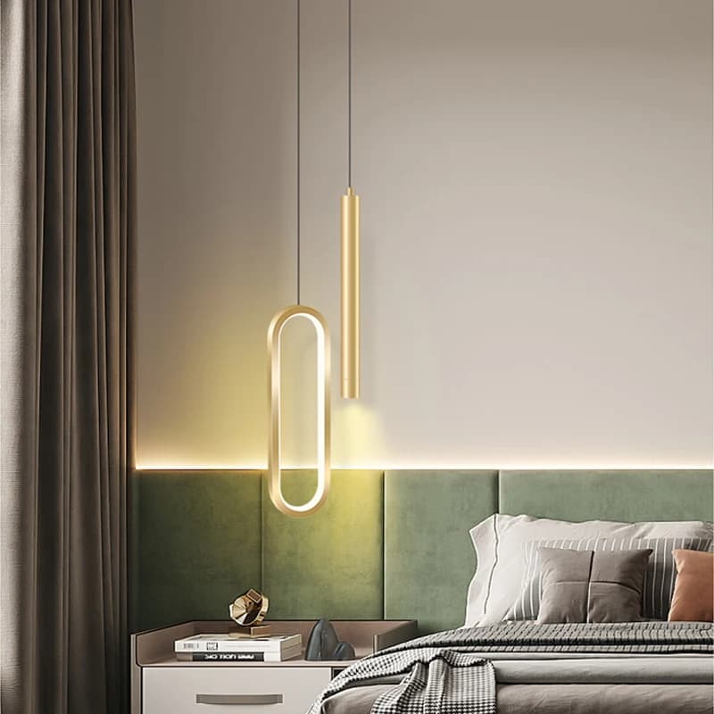 Lampe LED suspendue au design nordique moderne, éclairage d'intérieur, luminaire décoratif d'intérie
