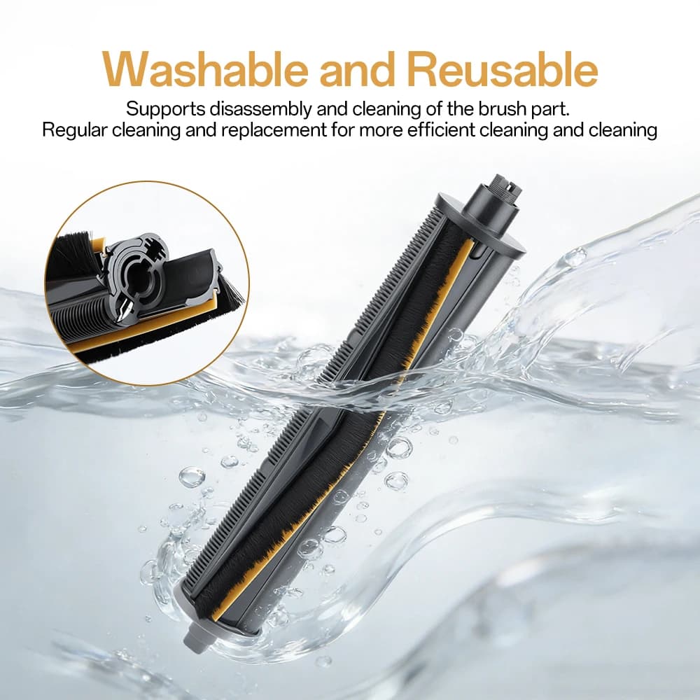 Brosse TriCut pour Dreame X40 Ultra X30 Ultra L40 Ultra L30 Ultra L20 Ultra L10s, pièces de rechange