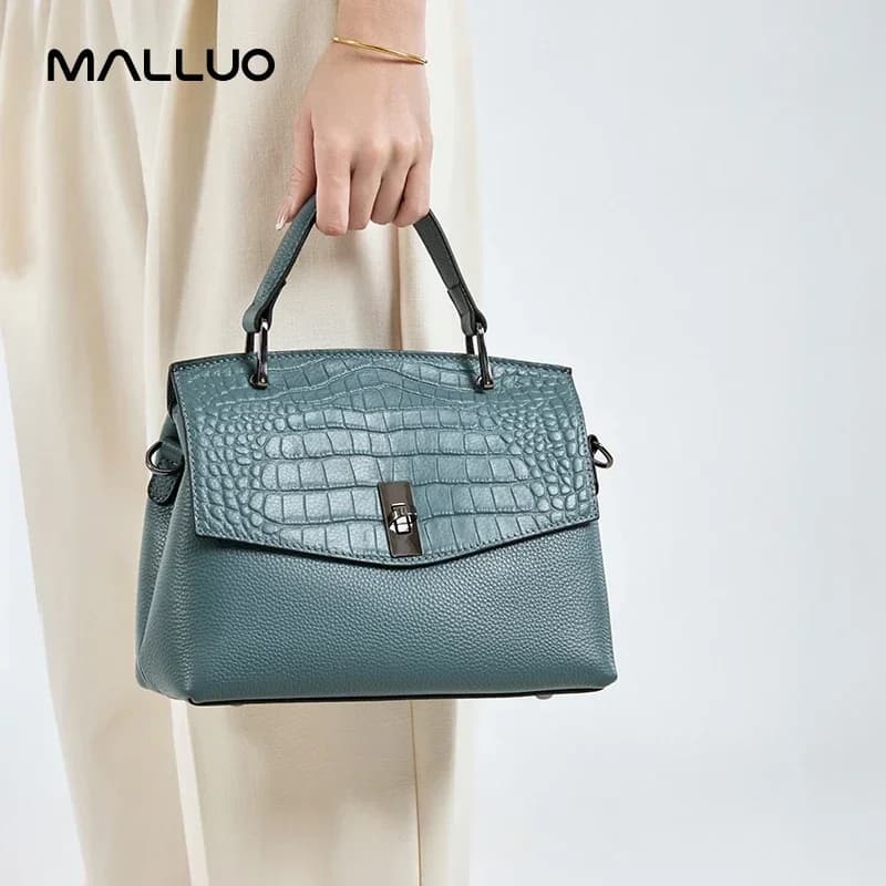 Femmes vache naturelle en cuir véritable sac à main dames peau de vache Vintage luxe fourre-tout fem