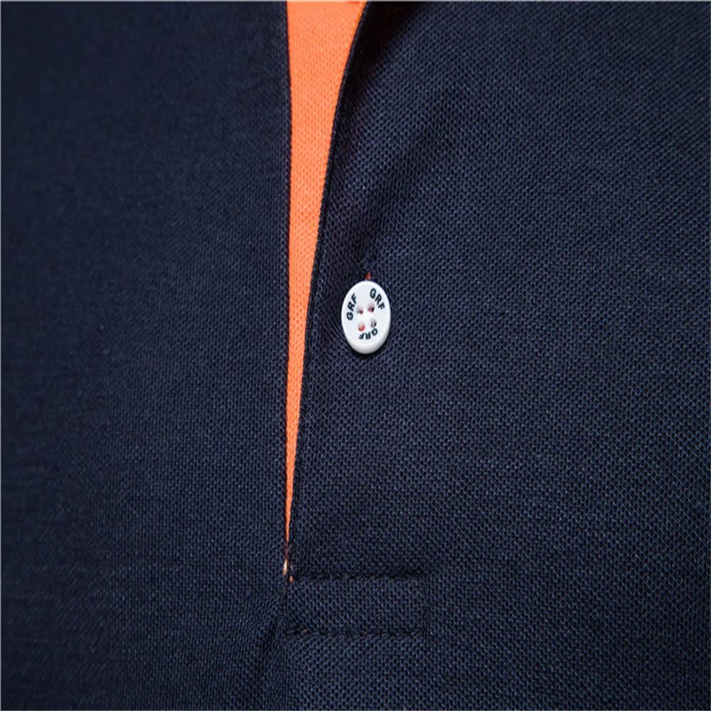 Polo Girafe à Manches Courtes pour Homme, Chemise Brodée de Qualité, Décontractée, Business, Social,