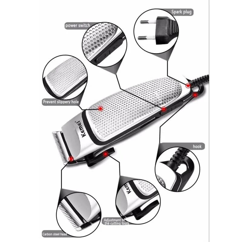 Kemei KM-4639 tondeuse électrique tondeuses à cheveux tondeuse professionnelle ménage à faible bruit
