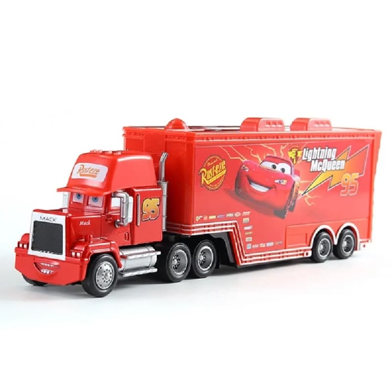 Disney Pixar Cars 3 2 jouet foudre Mcqueen Mack camion Mater Miss Fritter Frank Queen voiture racer 