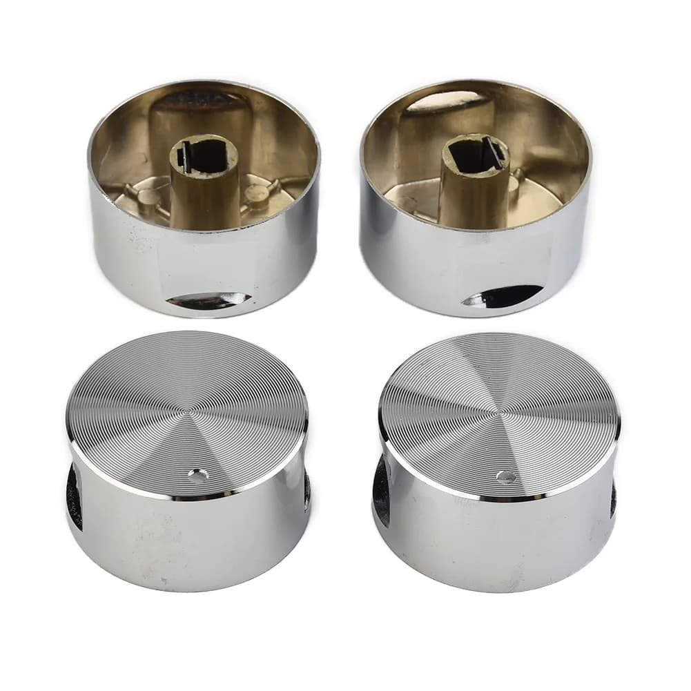4 pièces interrupteurs rotatifs bouton rond cuisinière à gaz brûleur four pièces de cuisine poignées