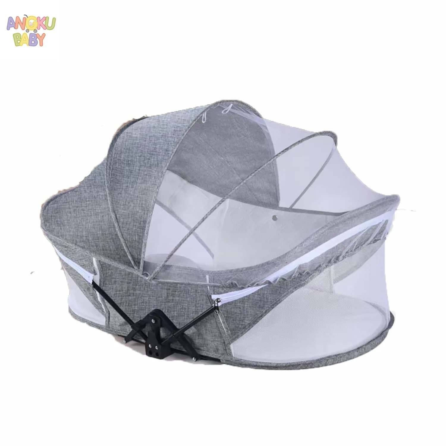 Berceau portable pour bébé avec moustiquaire, lit pliable pour nouveau-né avec sac de rangement pour