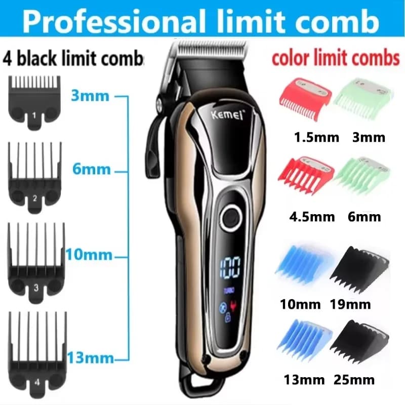 Kemei 1990 nouvelle tondeuse à cheveux tondeuse à cheveux professionnelle tondeuse à cheveux pour ho