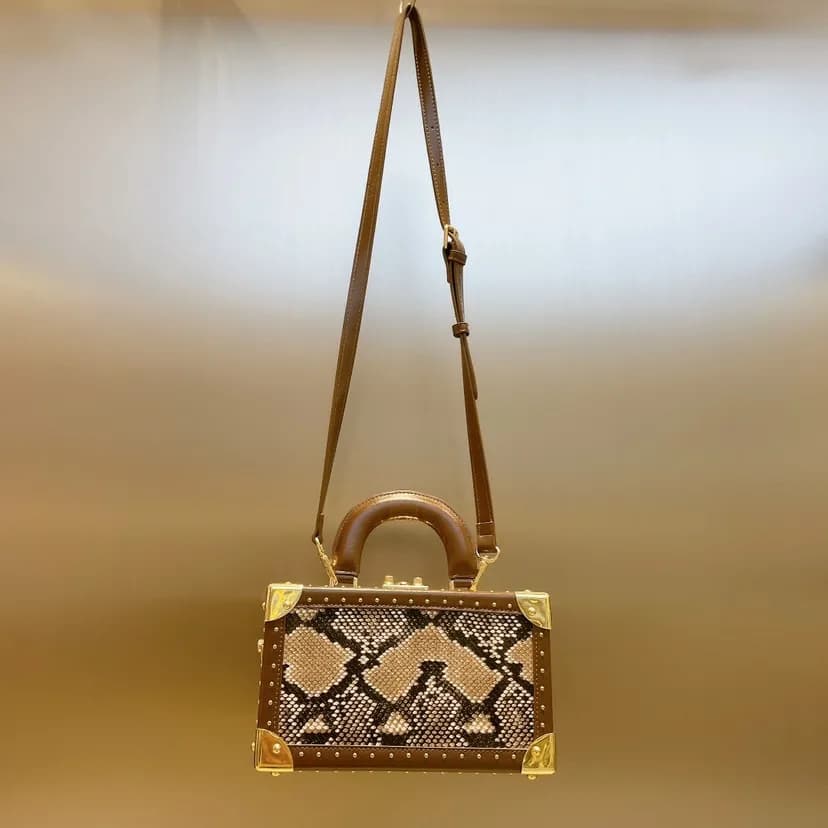 PU Leather Stone Pattern Box Purses and Handbags Totes Crossbody Bag Female Design Fashion Women Par