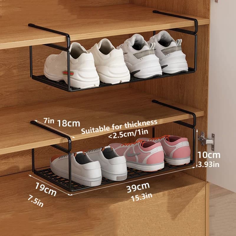 Étagère à chaussures créative en couches, 1/2 pièces, pour maison, dortoir, bureau, armoire à chauss