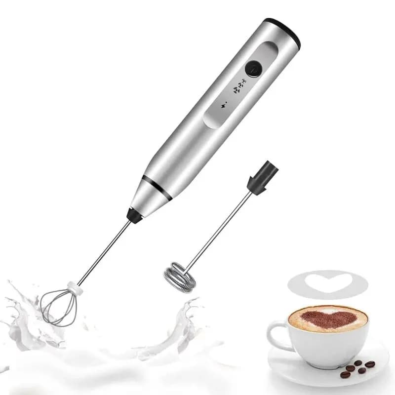 Mousseur à lait électrique portable, mélangeur USB, mini cafetière, fouet, centre commercial, cappuc