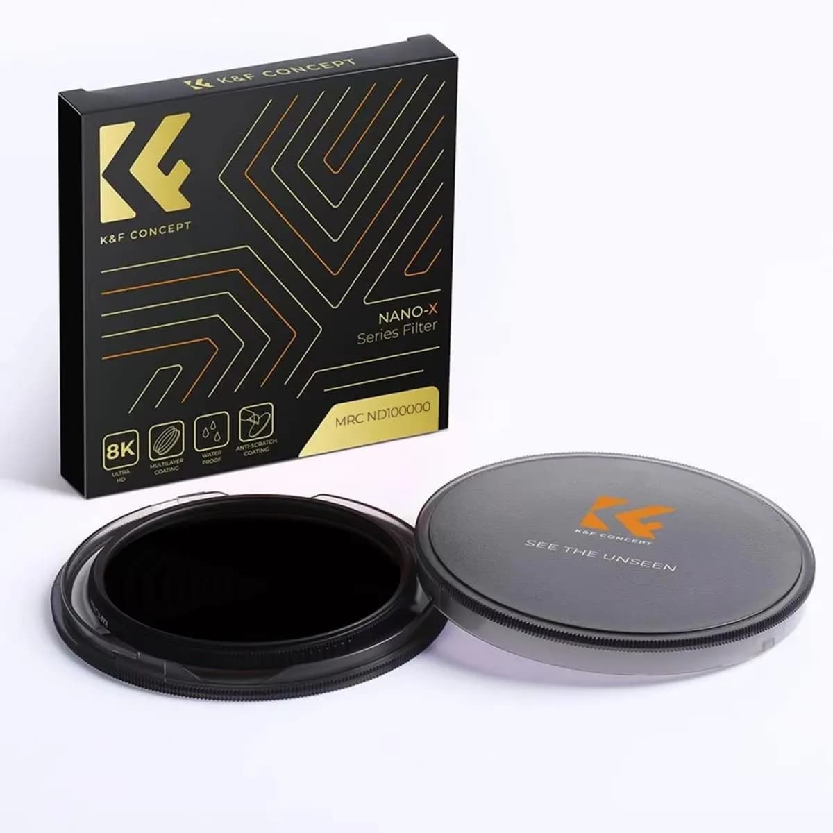 K & F ND FilterX ND100000 filtre solaire solaire éclose solaire partielle totale nd100000 transit fi