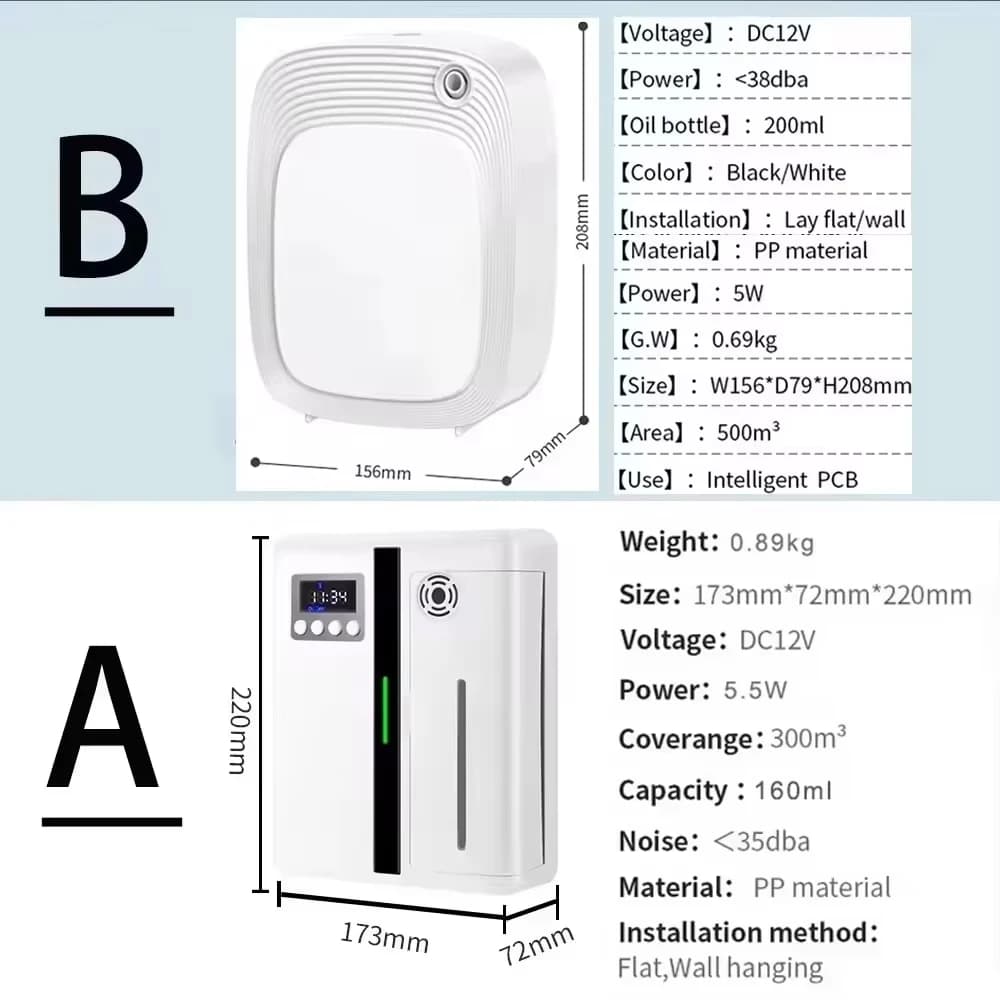 Diffuseur automatique d'arome d'huile essentielle de fonction de minuterie de Machine de parfum d'ar