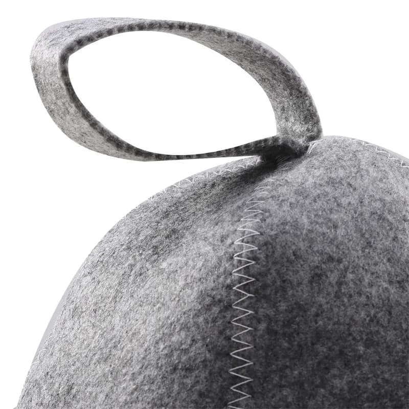 Protection de tête en feutre, bain Anti-chaleur, taille libre, bonnet de douche de Style russe, chap