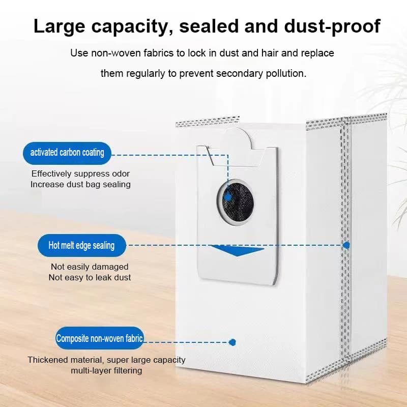 Filtre Hepa pour aspirateur Ecovacs Deebot X2 Omni X2 / X2 Pro Plus/DEX86, robot nettoyeur, vadrouil