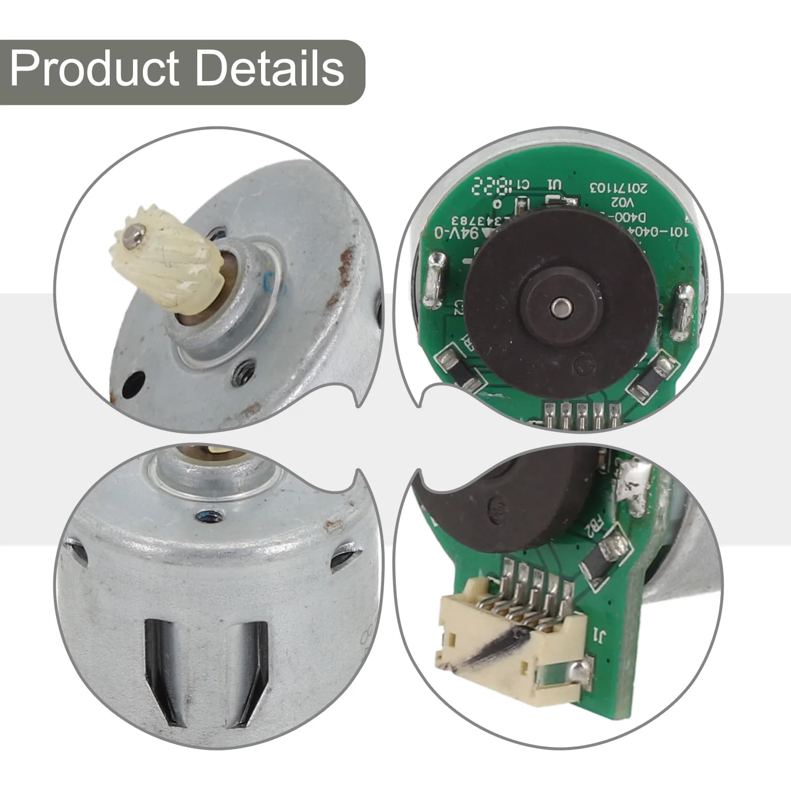 Moteur de roue pour aspirateur robot Conga, accessoires de machine de balayage domestique, R500, 30C