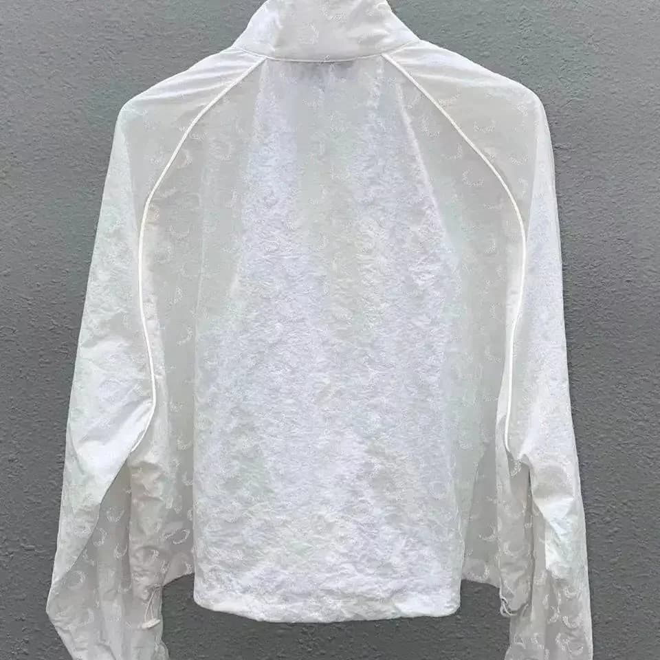 Veste réfléchissante à imprimé lune pour femme, manches longues, protection solaire, style coréen, d