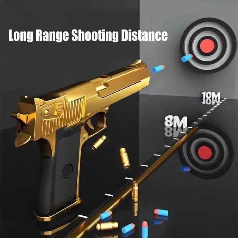 Desert Eagle – pistolet jouet à éjection de coque, pistolet Airsoft, balle en mousse souple, arme CS
