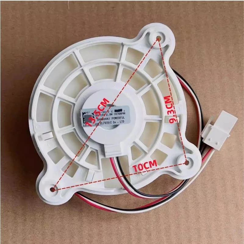 Pièces de moteur de ventilateur pour réfrigérateur Samsung, pièces indispensables, ARES2120RA, DC 12