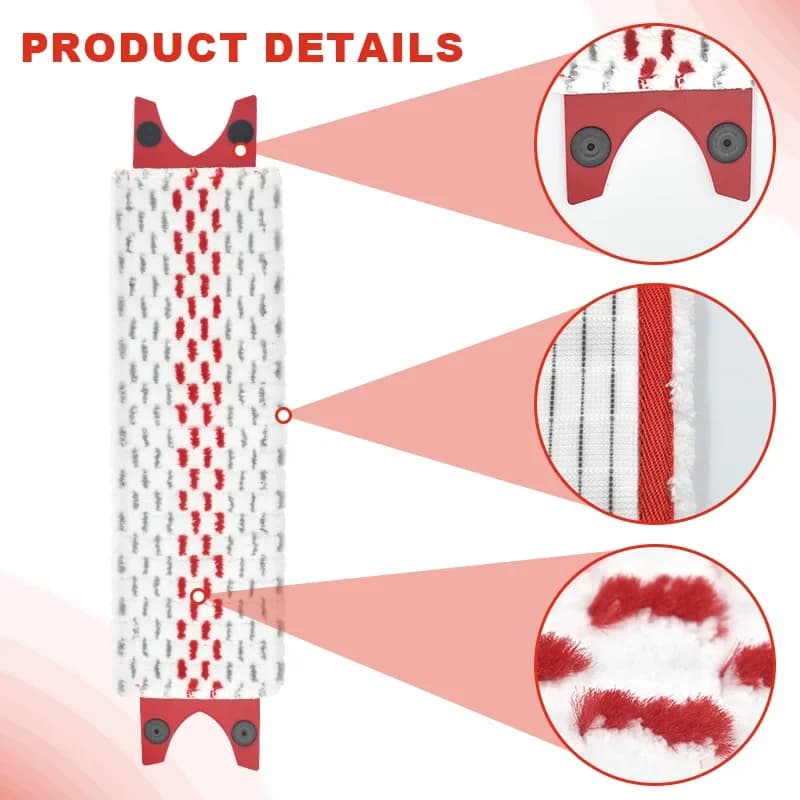 Tampons de vadrouille de sol en Microfibre pour Vileda UltraMax XL, tissu de vadrouille plat de remp