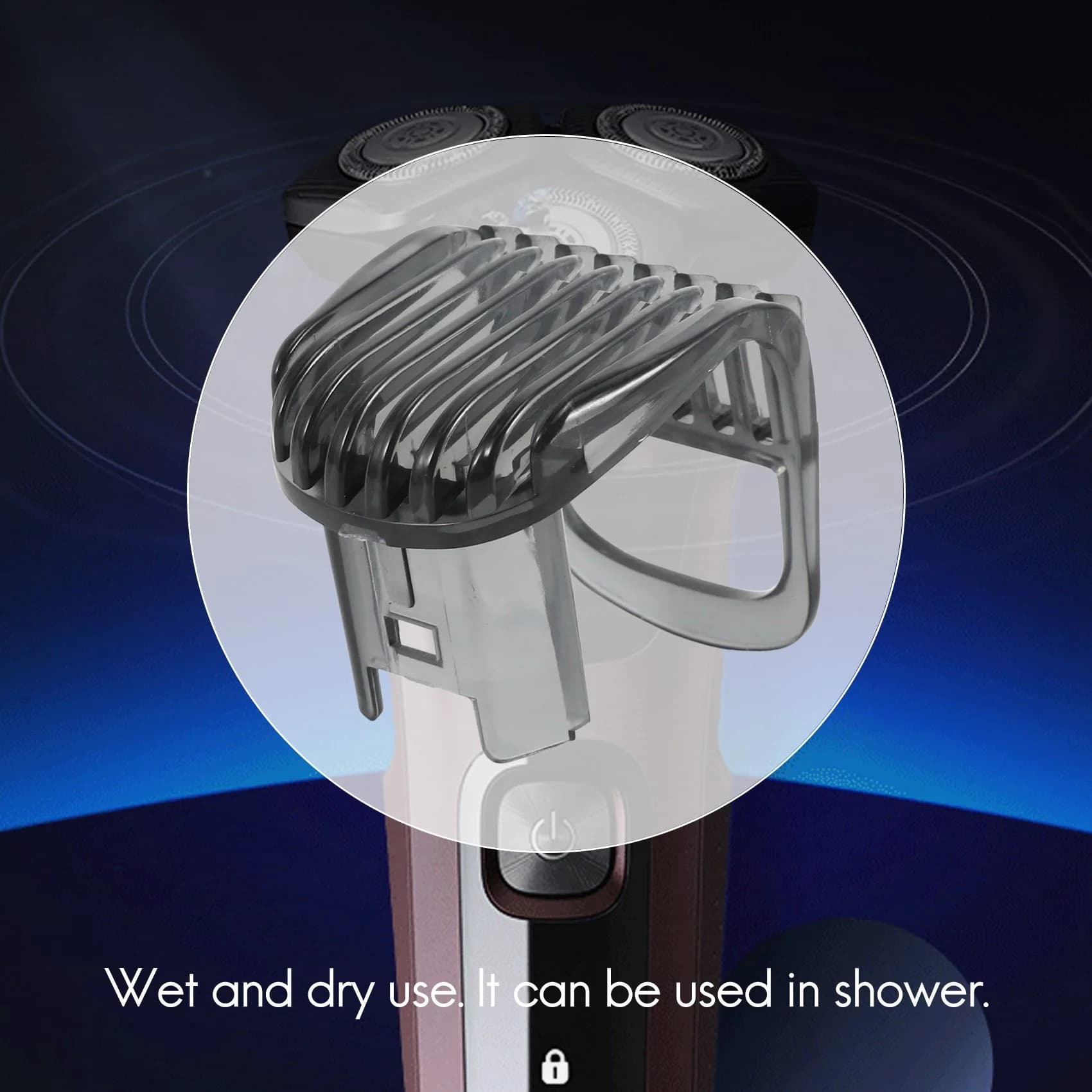 PROMOTION! Peigne de coupe-barbe pour rasoir QT3300 QT3310 QT4000 QT4005 QT4007 QT4008 QT4012 QT4013