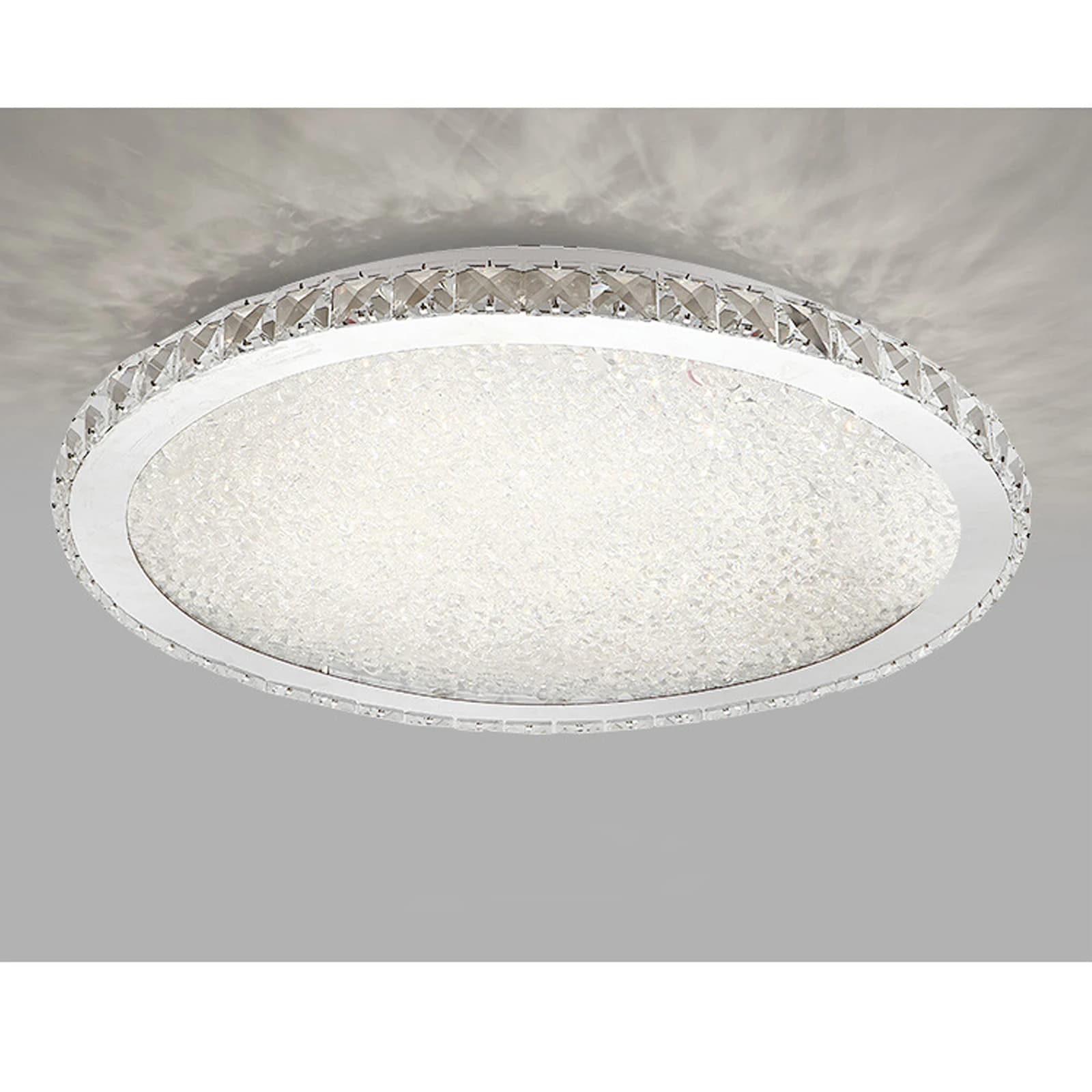 LOYALHEARTD-Plafonnier LED Rond en Clip au Design Moderne, Luminaire Décoratif de Plafond, avec Gout