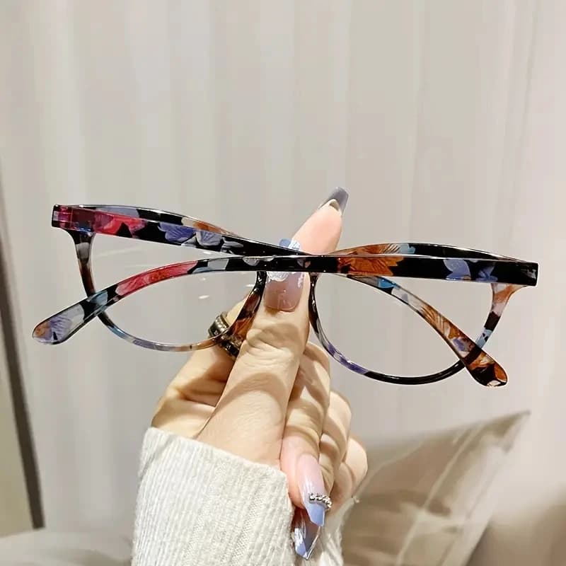 Lunettes de lecture œil de chat, 2 pièces, décoration d'été, Anti-lumière bleue, paquet de mode, lun