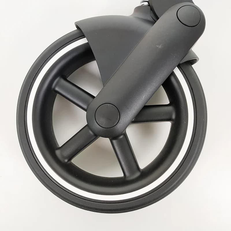 Roue avant de poussette pour landau Cybex Gazelle S, avec cadre de roue, roulement, axe de pneu, acc