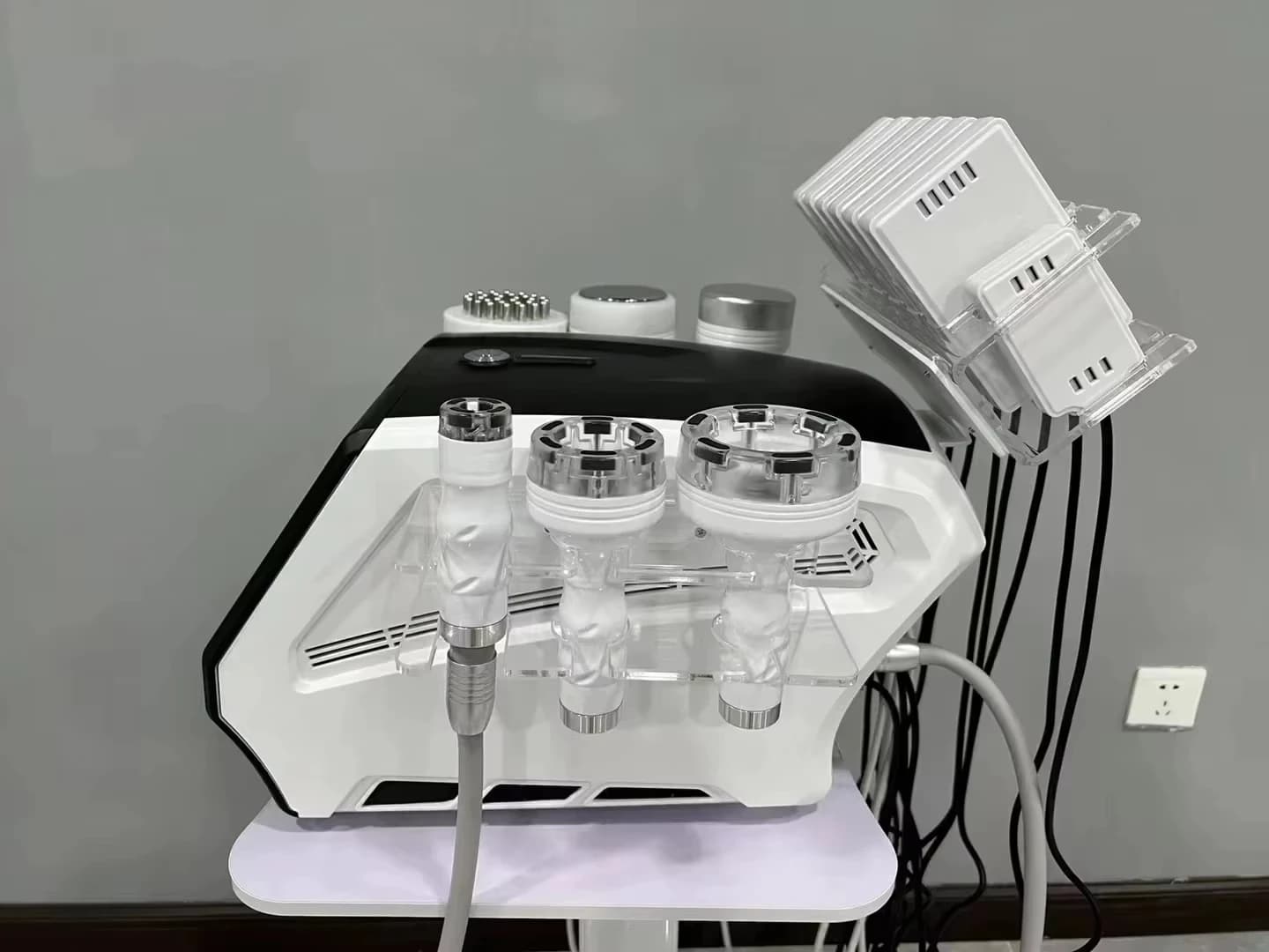 Dispositif amincissant sous vide par Cavitation 80K, Drainage lymphatique, Lipolaser, drague des mér