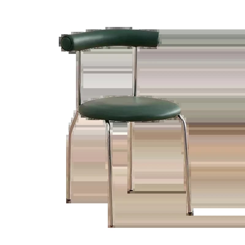 ChimEuropean-Chaises de salle à manger nordiques en métal blanc, mobilier moderne de luxe pour la ma