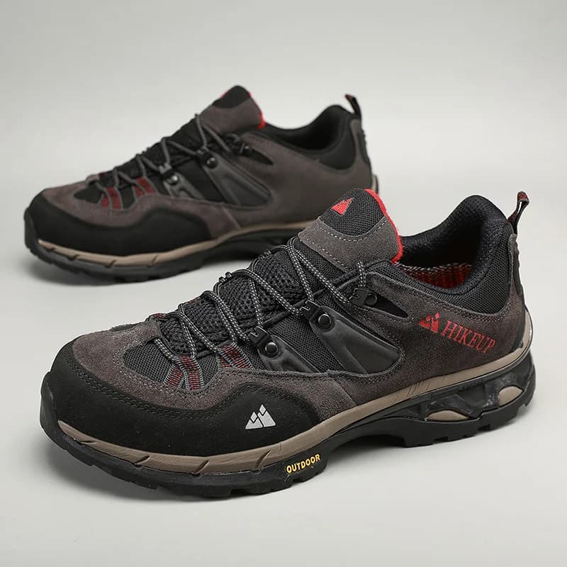 HIKEUP chaussures de randonnée en plein air antidérapantes résistantes à l'usure respirant résistant