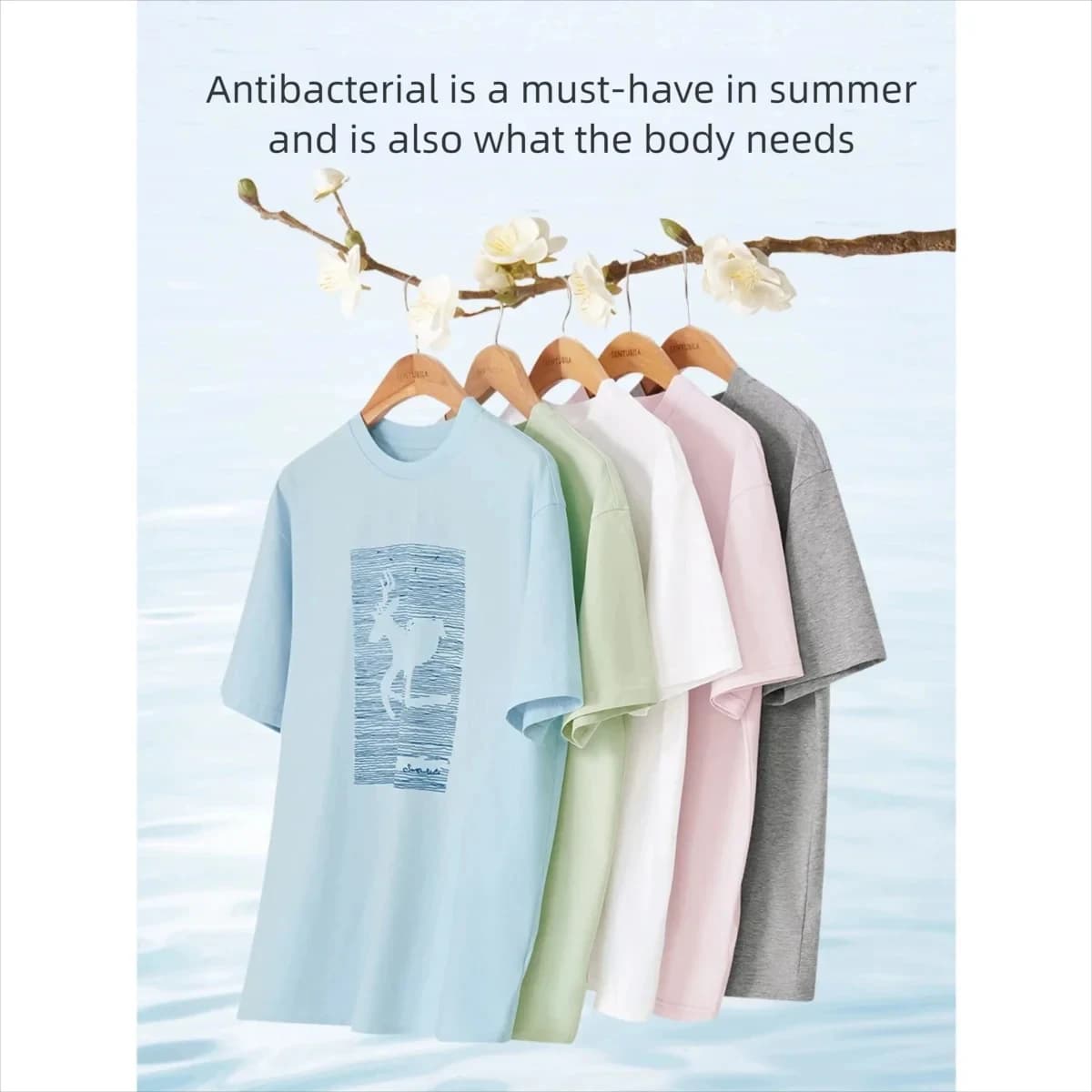 T-shirt femme SENTUBILA Line Art, collection Printemps 2026, coupe décontractée, col rond, manches c
