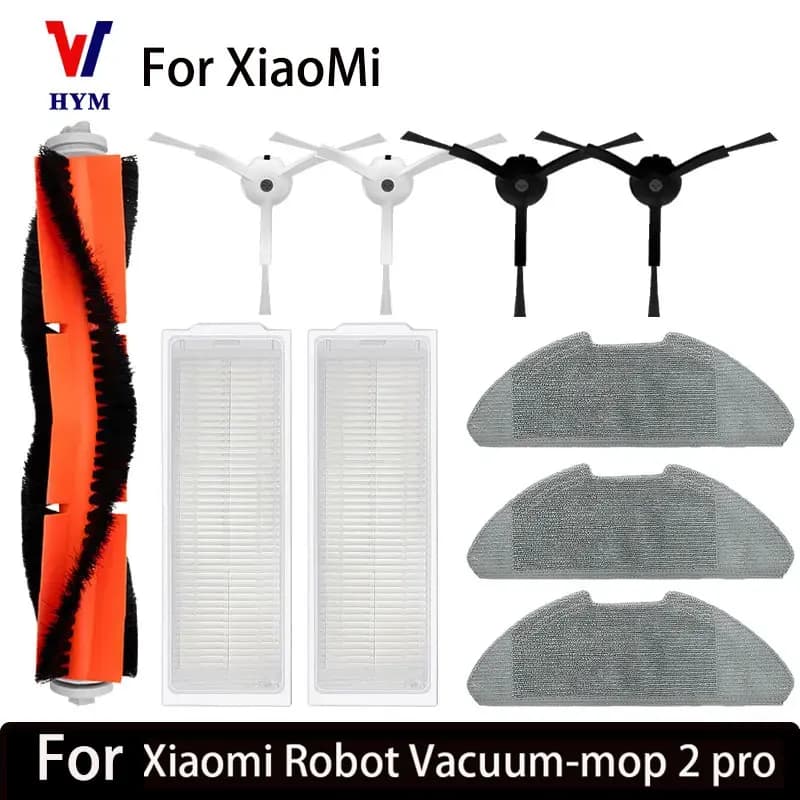 Pour Xiaomi Mi Robot aspirateur-vadrouille 2 Pro/Lite MJST1SHW MJSTL filtre Hepa vadrouille tissu br