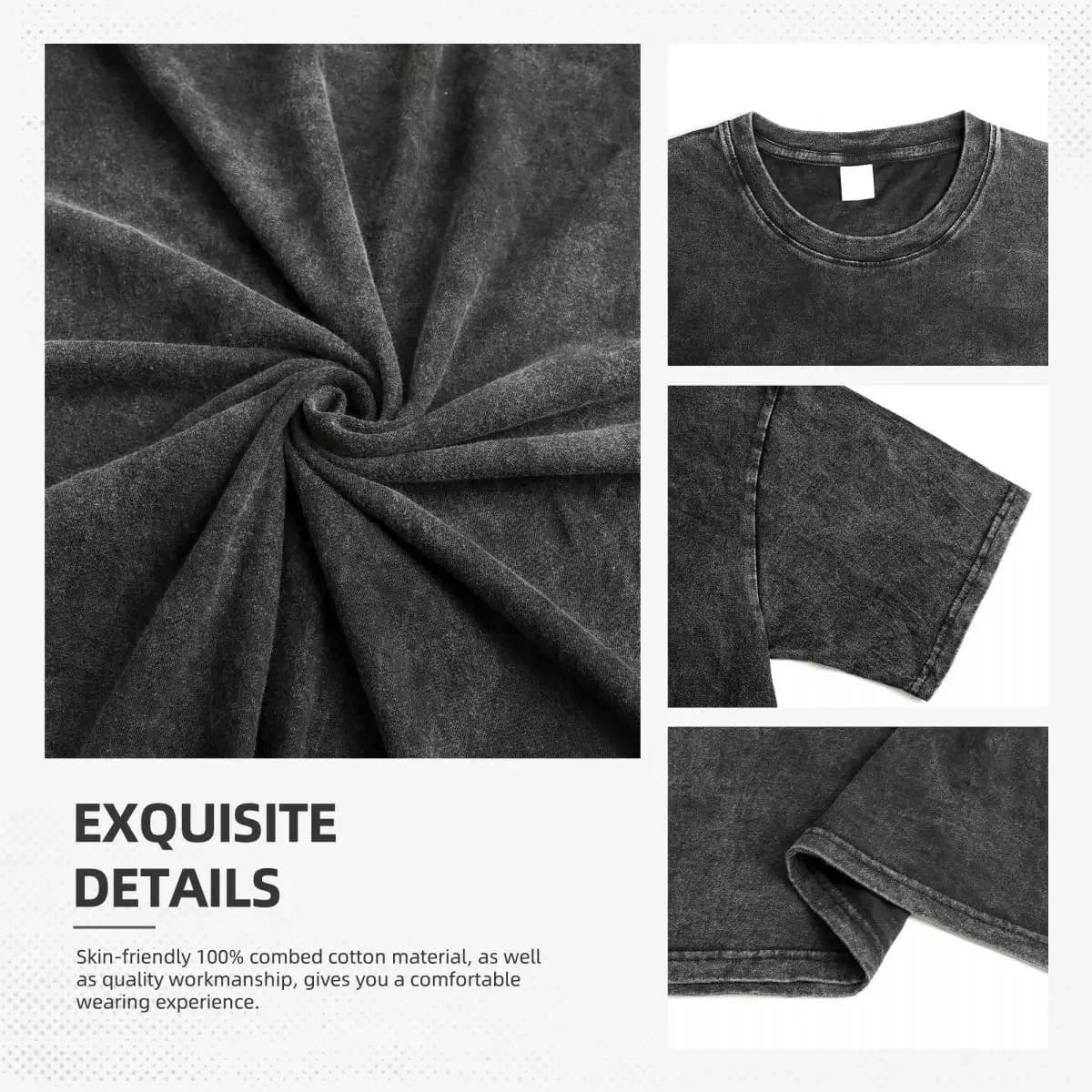 T-shirt Lavé Unisexe Anime Invincible pour Amateurs – Nouvelle Collection Toutes Saisons – Vêtements