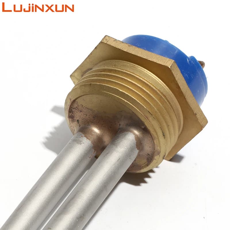 Chauffe-eau électrique à vis arrière, 152 avec filetage NPT 1 pouce, acier inoxydable 201, 1KW, 2KW,