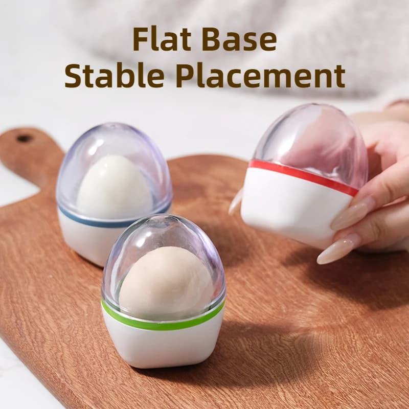 Joie-Boîte de rangement portable pour œufs, 2 pièces, coquetiers, conteneur antichoc, porte-œufs pou