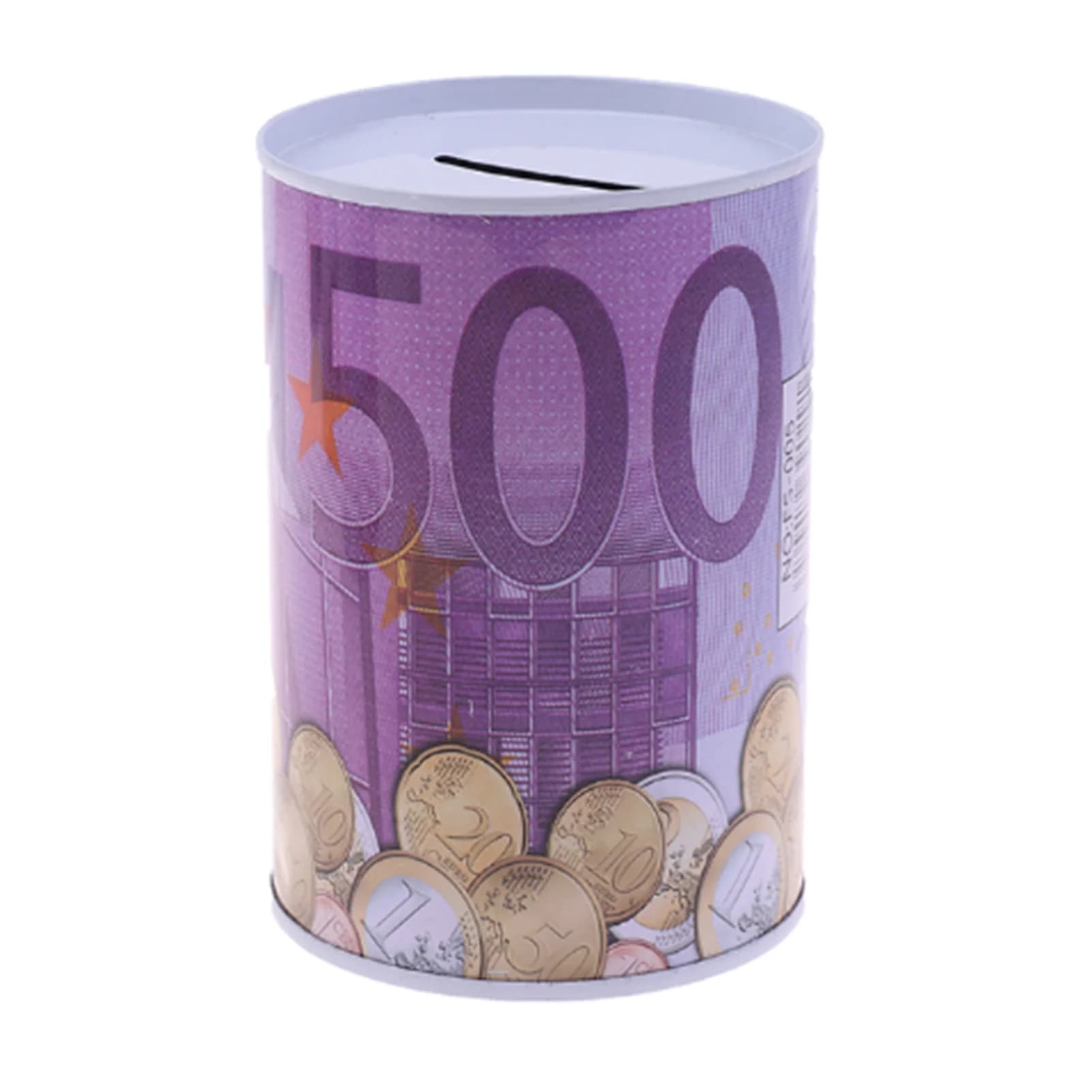 Tirelire à bord lisse pour enfants, boîte d'économie d'argent, rangement de pièces de monnaie précie