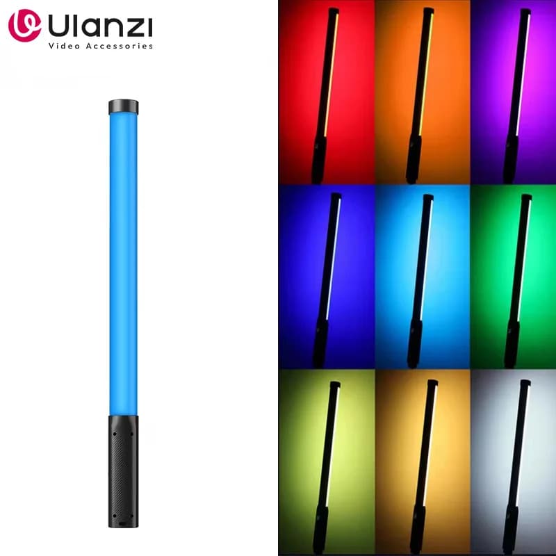 Ulanzi VL119 RGB Tube lumineux LED portable lumière vidéo baguette bâton coloré lumière CRI 95 + 250