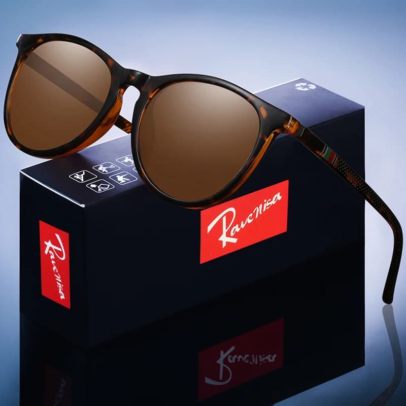 Lunettes de soleil polarisées à la mode pour femmes, monture Design de marque, lunettes de soleil à 
