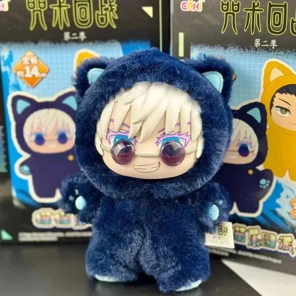 , Nouveau les monstres Jujutsu Kaisen vinyle visage poupée figurine sac à dos pendentif jouets cadea