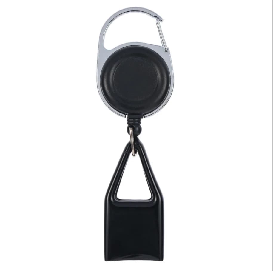 Porte-clés rétractable en Silicone, briquet, manchon de protection, laisse, Clip de rangement sûr, a