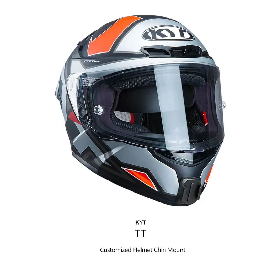 Support de menton personnalisé pour casque KYT TT pour GoPro Hero13 12 11 10 9 Insta360 X4 X3 Ace Pr