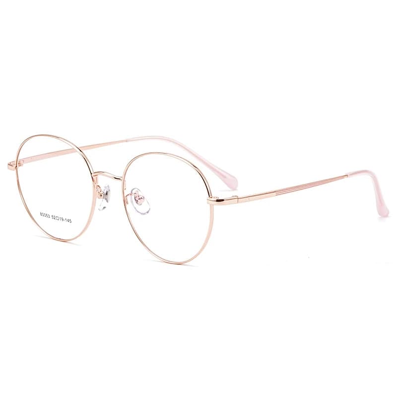 YIMARUILI – lunettes de vue ultralégères en alliage de titane de haute qualité, monture ronde rétro 